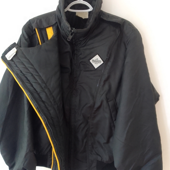 Vintage Mustang Buoyant Snowmobile Wear MA-7062 Mens Size Grand Largue - Picture 11 of 13